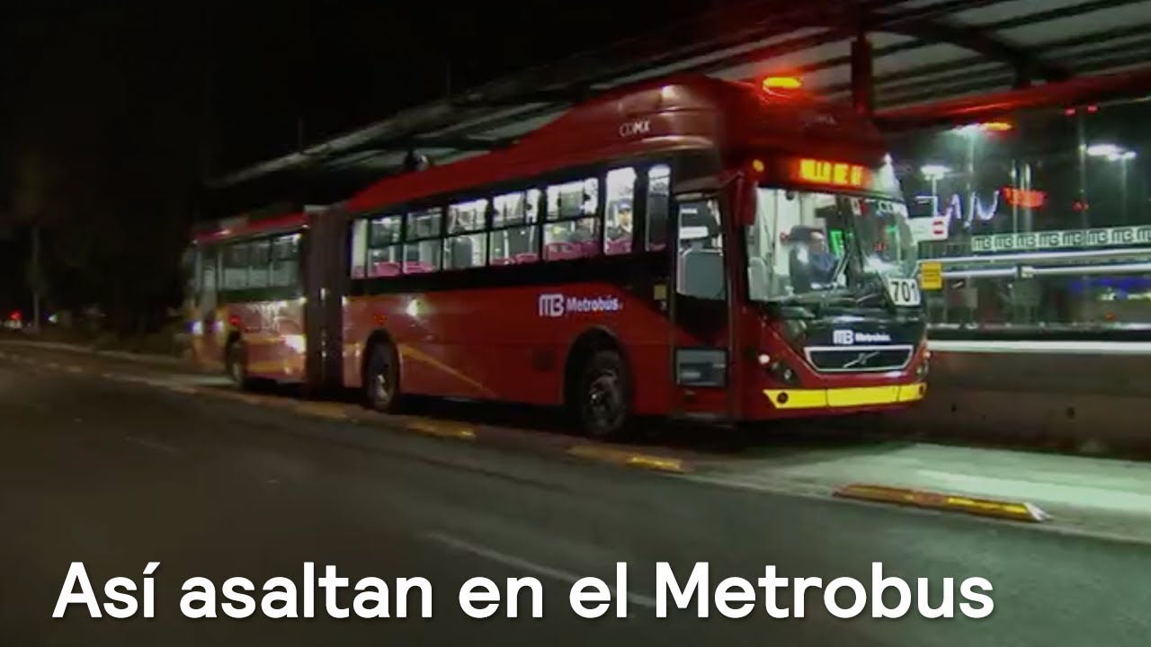 Asaltan en el Metrobus - En Punto con Denise Maerker