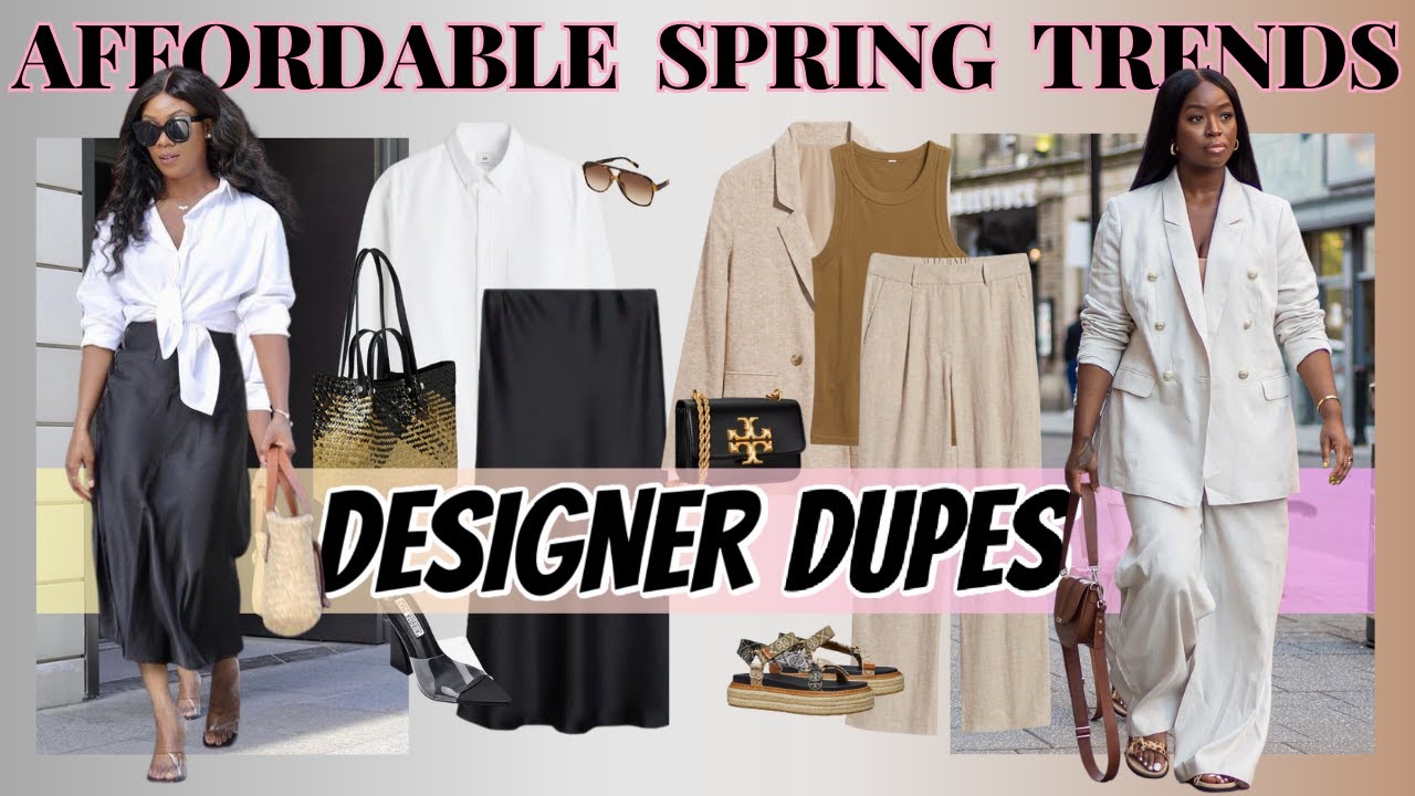 Afforodable and Wearable Casual Spring Designer Dupes