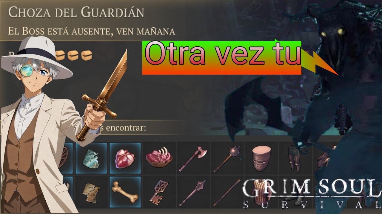 Grim Soul /👊 Como Matar al Guardián de Manera Economica y Para Principiantes 🥹 [GamePlay]