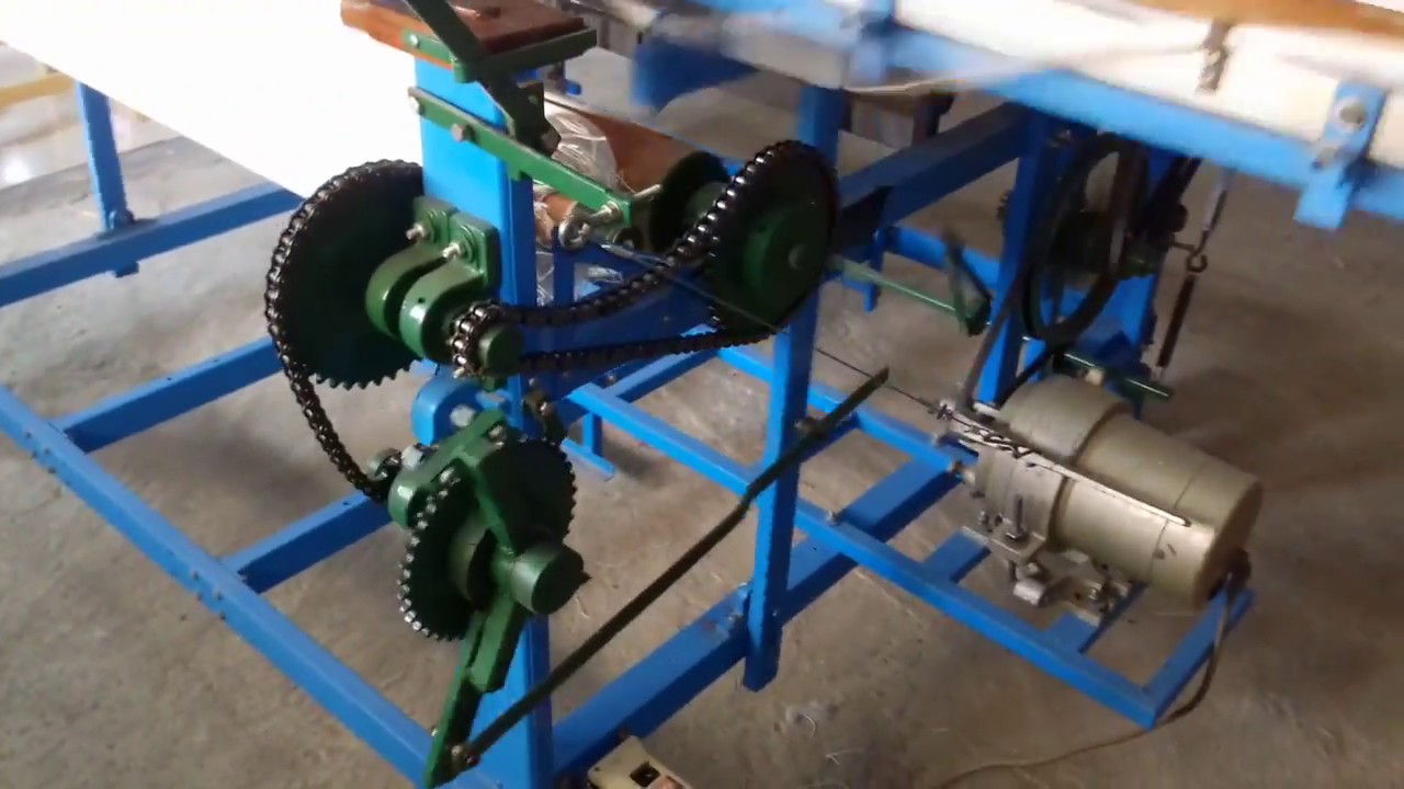 Homemade Power Loom - Ecuador