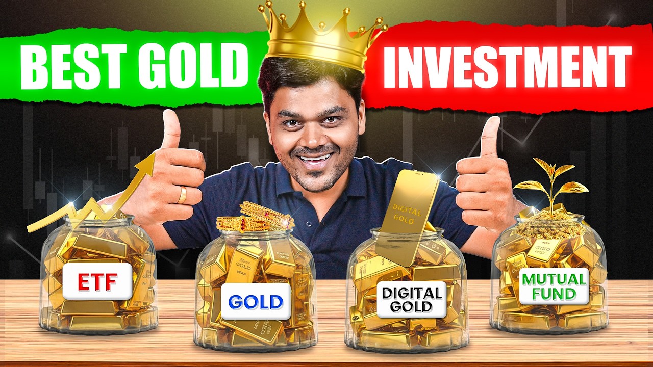 The SHOCKING Truth About Buying Gold in 2026 - Digital Gold vs ETF vs Physical GOLD vs MF