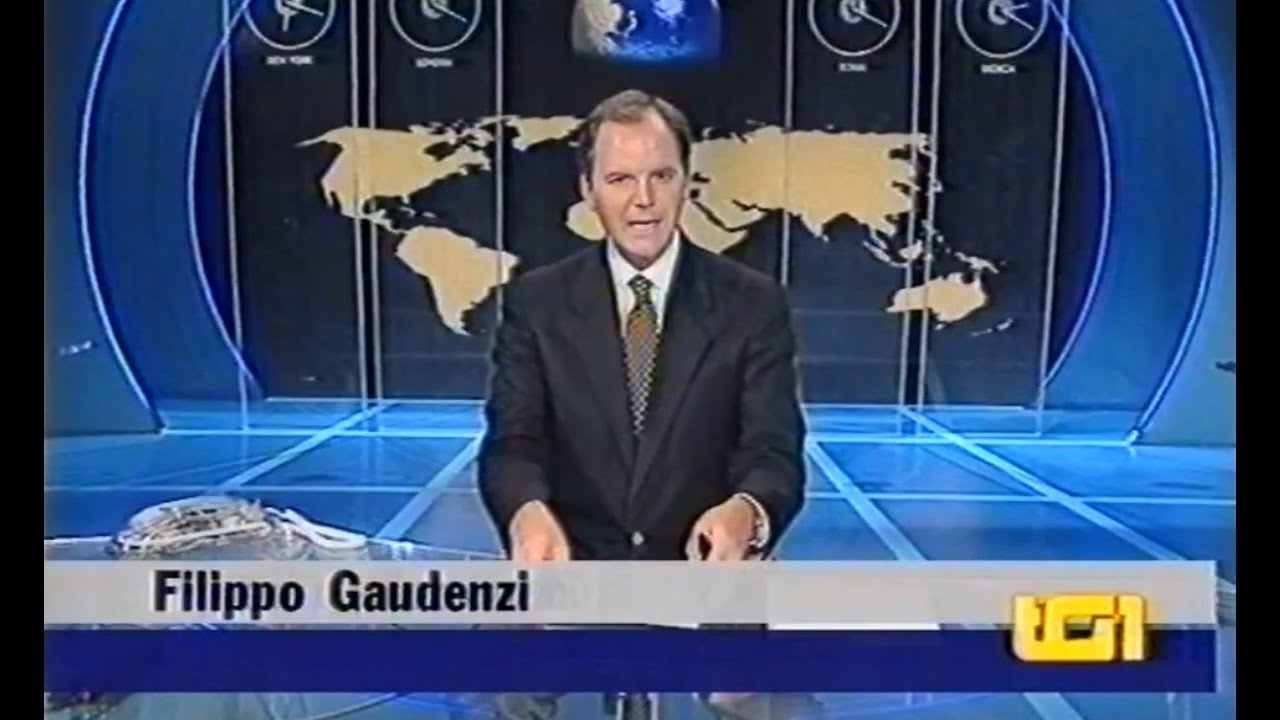 Raiuno | Tg1 Notte Edizione | 4 Agosto 1998