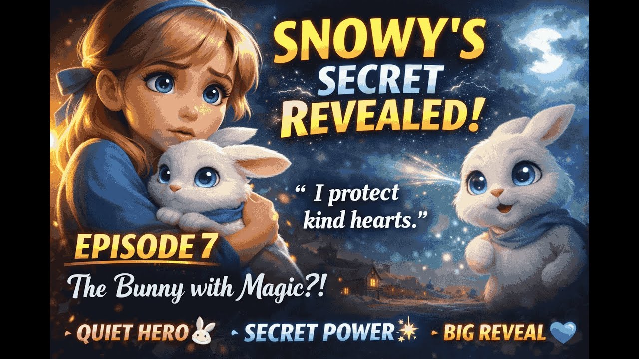 Cinderella Episode 7 |Snowy’s Secret Revealed 😱 |  Kindness Bedtime Magic
