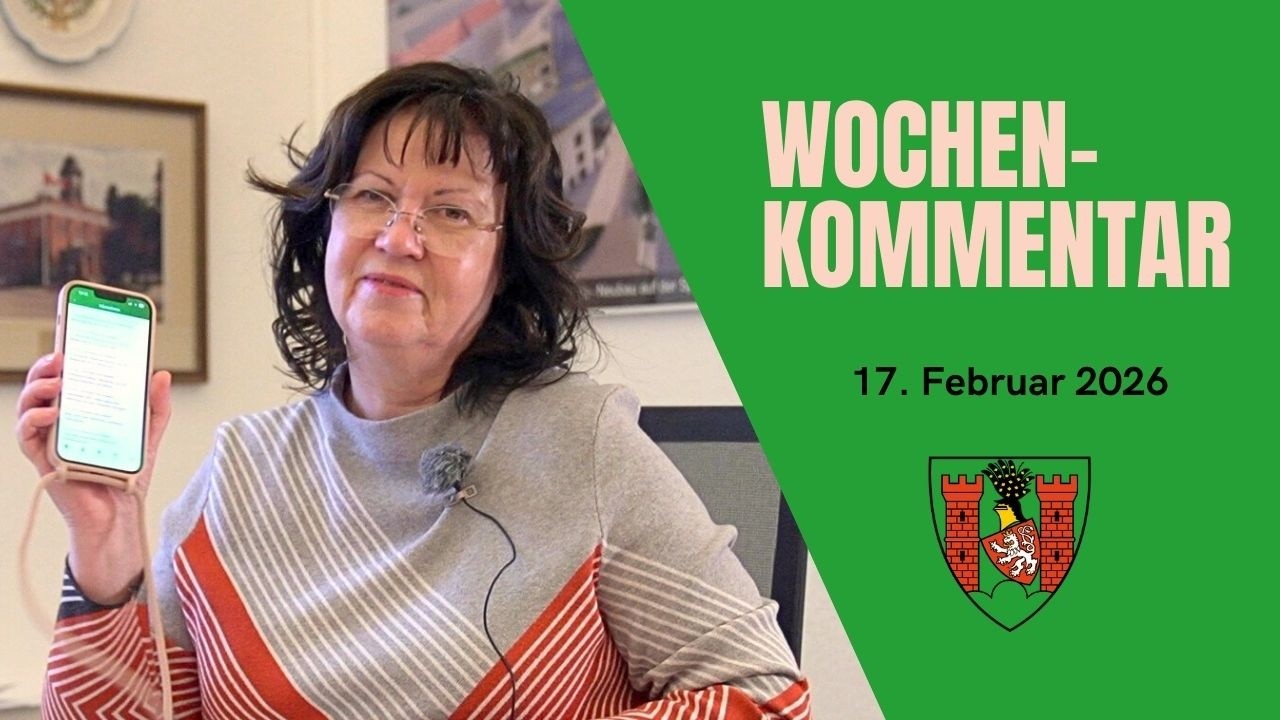 Wochenkommentar der Spremberger Bürgermeisterin Christine Herntier vom 17.02.2026