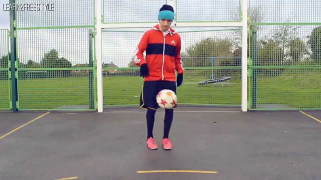 How To Do Multiple Half Around The World Football Freestyle Tutorial