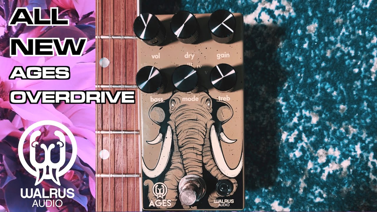 Walrus Audio Ages Five-State Overdrive Pedal | FULL WALRUS AUDIO PEDALBOARD DEMO