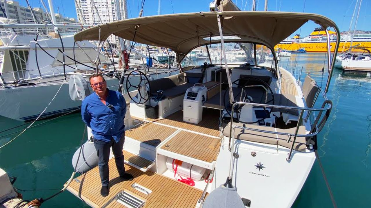 Sun Odyssey 490 - Occasion Jeanneau bateau à voile Euro-Voiles Riviera Plaisance HD Marine