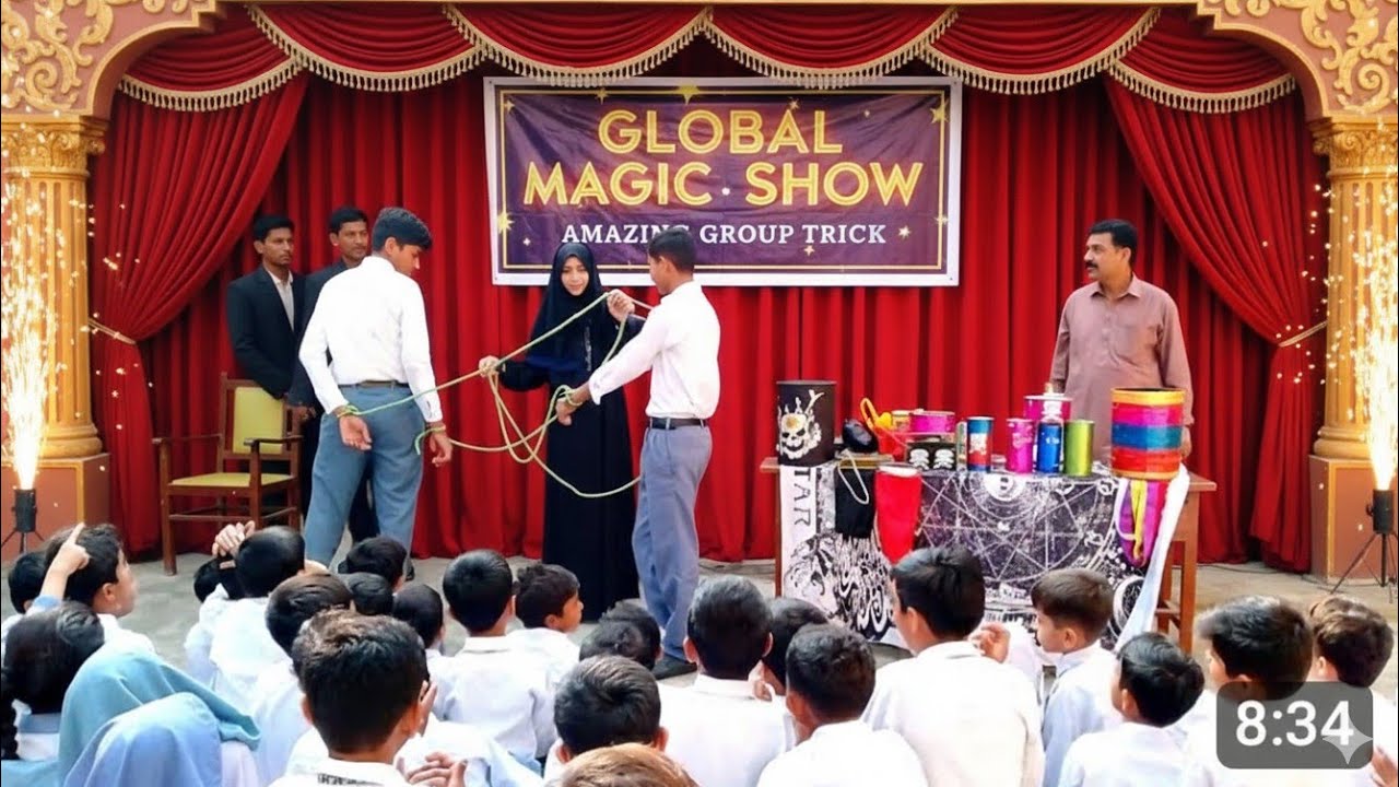 UNBELIEVABLE! 😱 The Impossible Rope Mystery by Global Magic Show