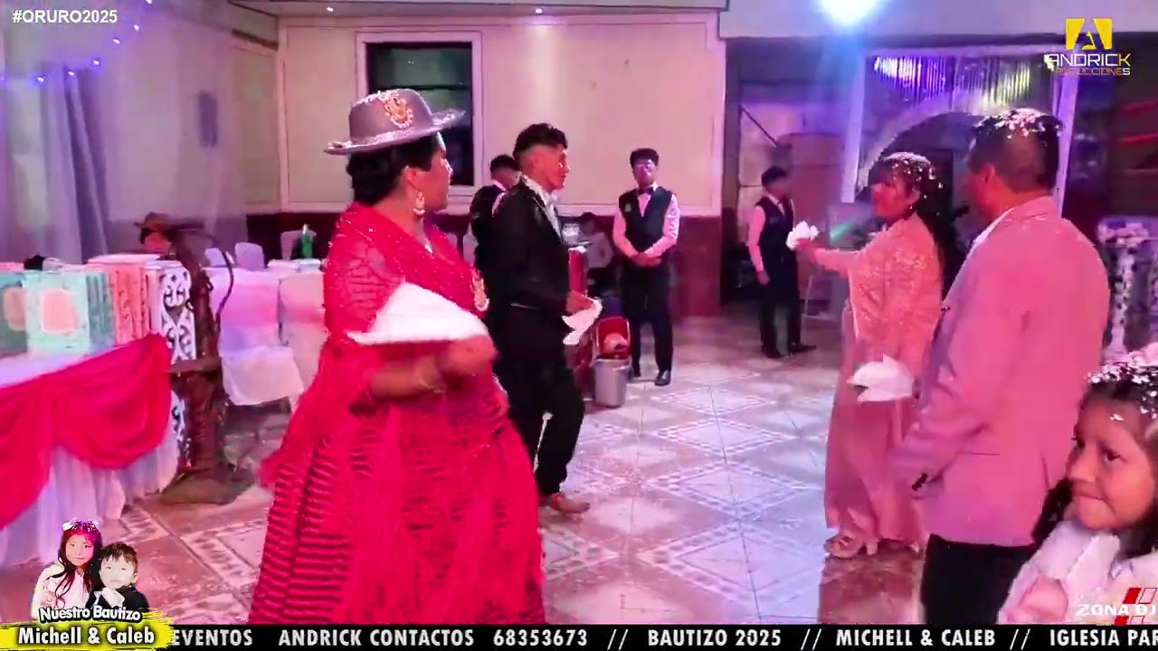 2 CUECA Y BRINDIS DEL BAUTIZO DE MICHELL & CALEB