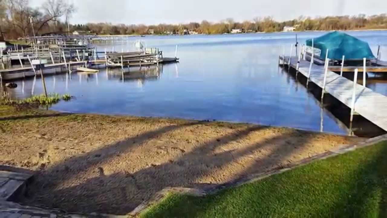 For Sale: Lakefront Home w/Beach on the Chain-O-Lakes, IL.