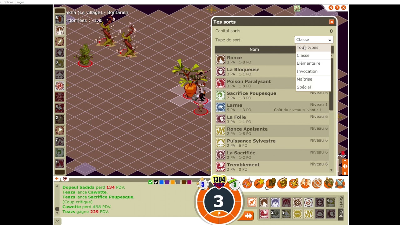 [Comment&eacute;e] Sadida 200 vs Cra 200 / Dofus Retro PVP