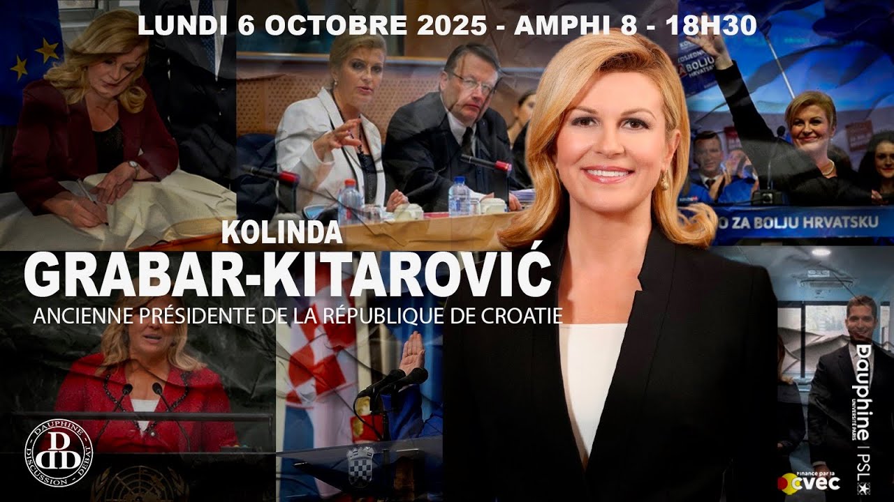 DDD reçoit Kolinda Grabar-Kitarović