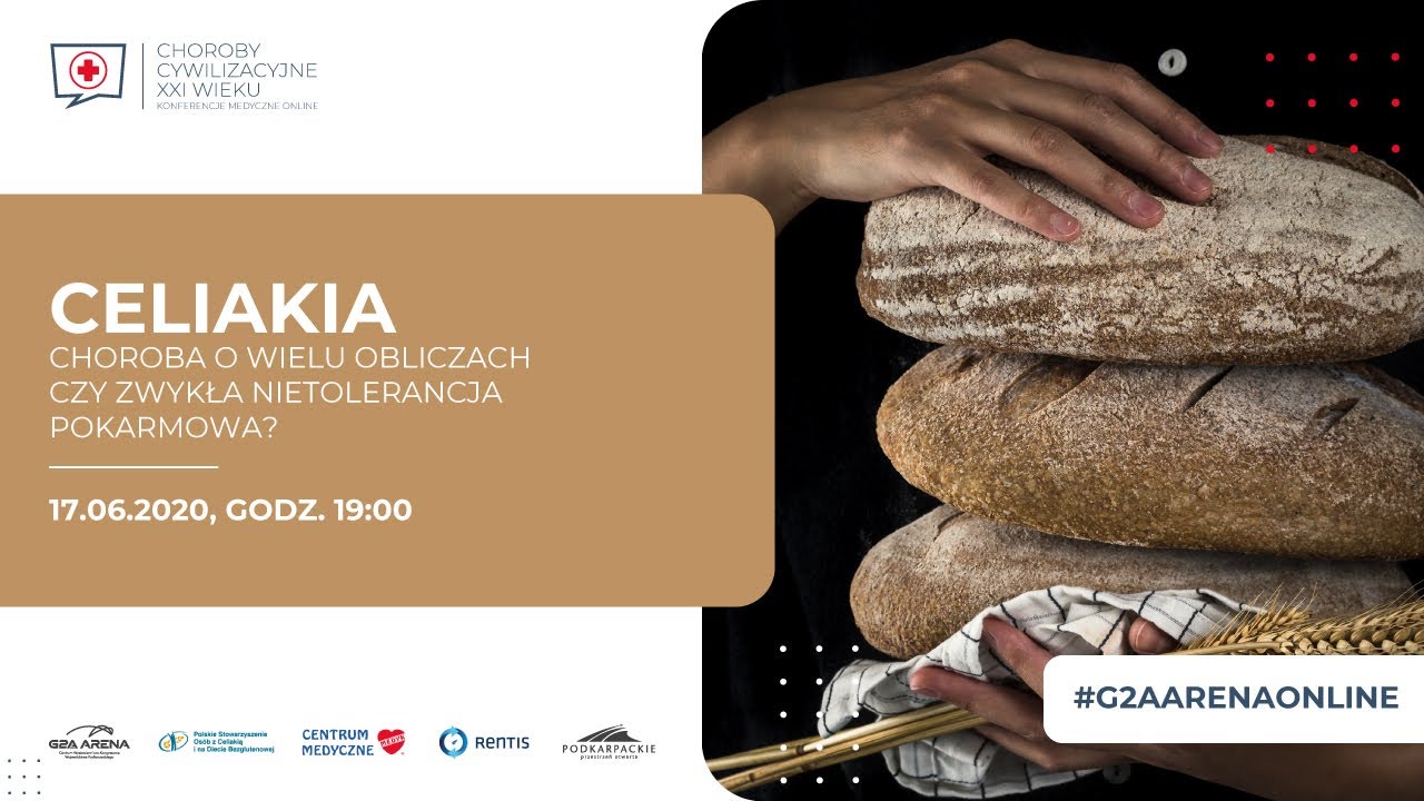 Celiakia: 24 VI - live czat z gastroenterologiem i dietetykiem