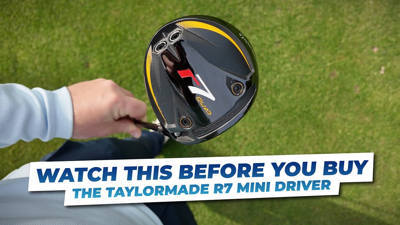 Посмотрите это перед тем, как вы, но Taylormade R7 Quad Mini Driver
