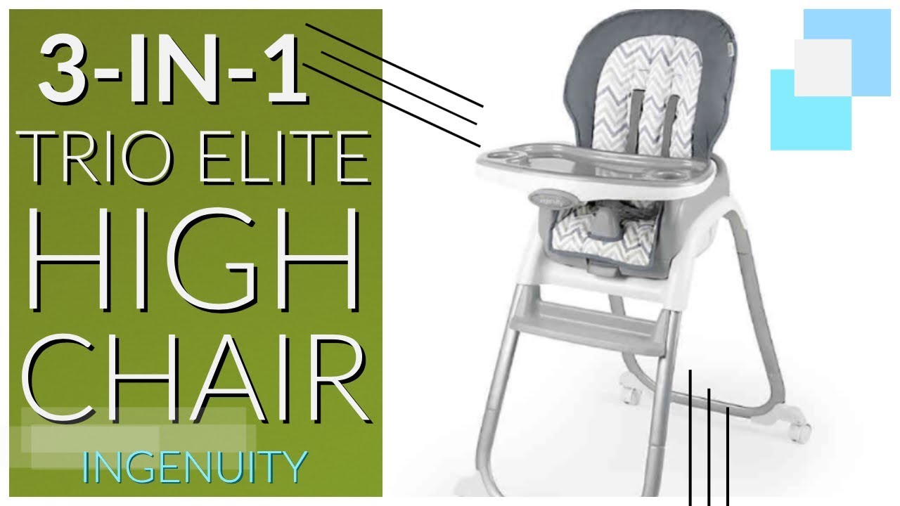 Ingenuity Trio Elite 3-in1 High Chair Setup - High Chair
