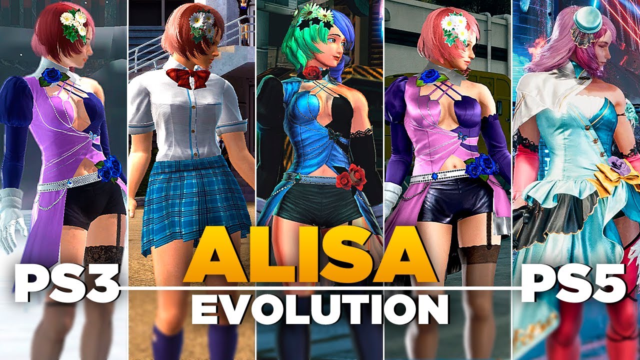 Evolution of Alisa Bosconovitch in Tekken Games (2007 - 2024 | PS3 - PS5)