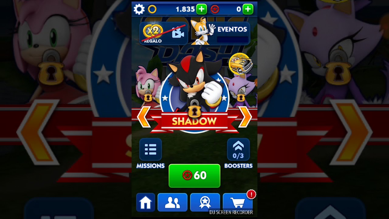 Truco de sonic dash: todos los personajes desbloqueados
