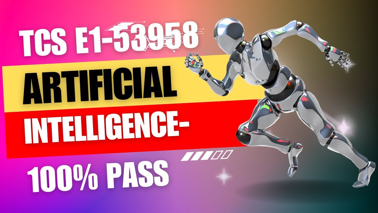 TCS Artificial intelligence Answers | 🔥Get E1 Competency | Course id-53958 | 2025 || 🔥100% Score
