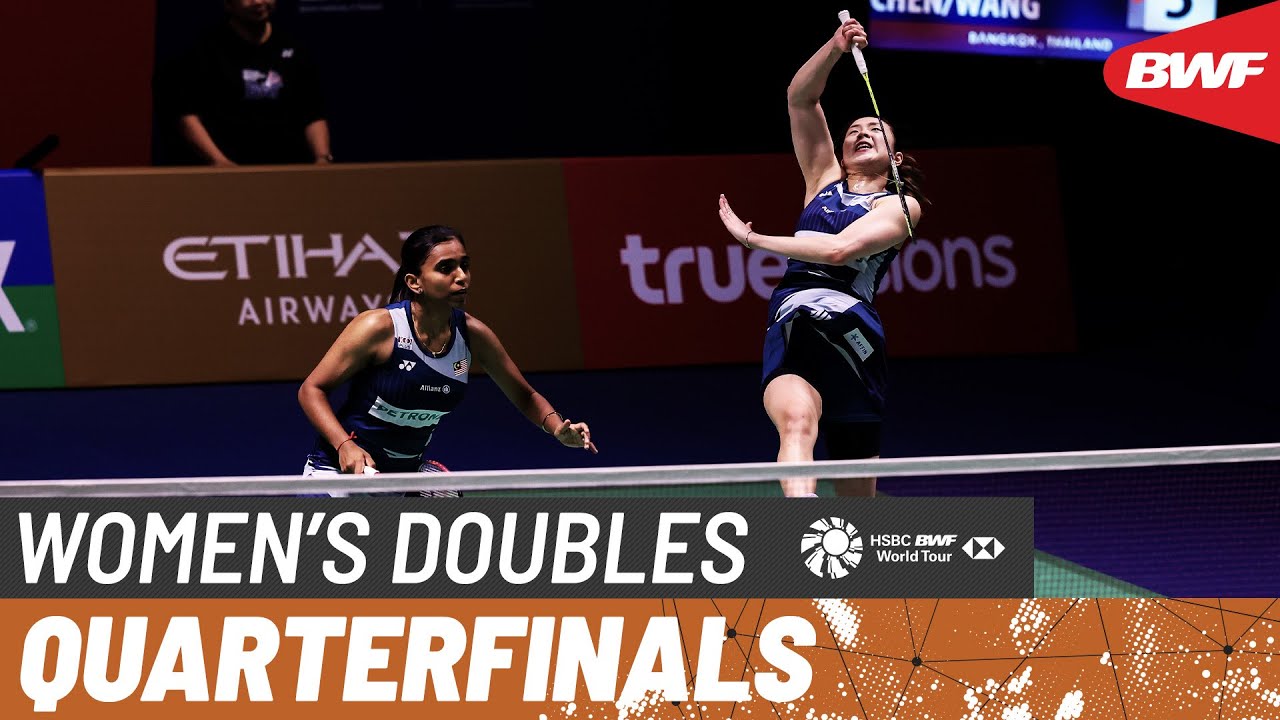 TOYOTA Thailand Open 2025 | Tan/Muralitharan (MAS) [1] vs. Chen/Wang (CHN) | QF