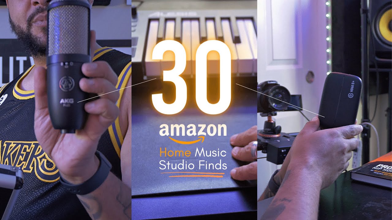 30 Amazon Home Music Studio MUST HAVES!