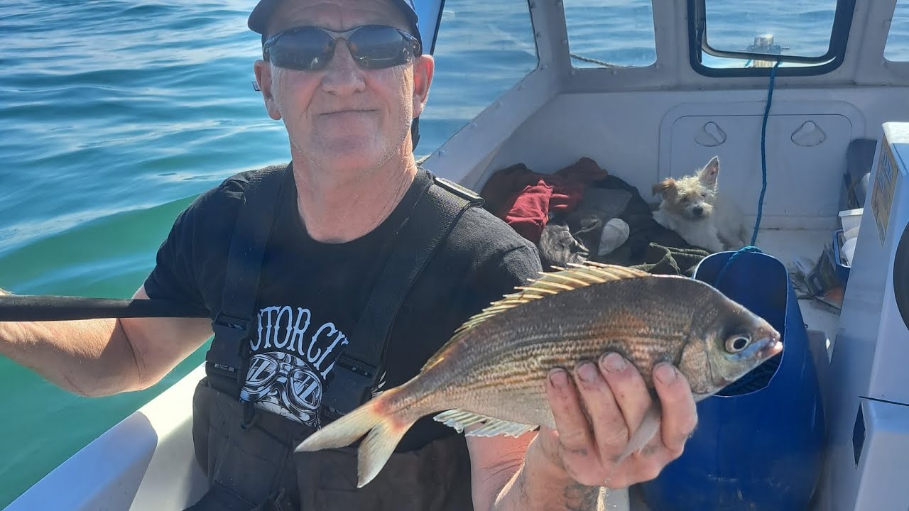 Black bream fishing in Pwllheli North Wales