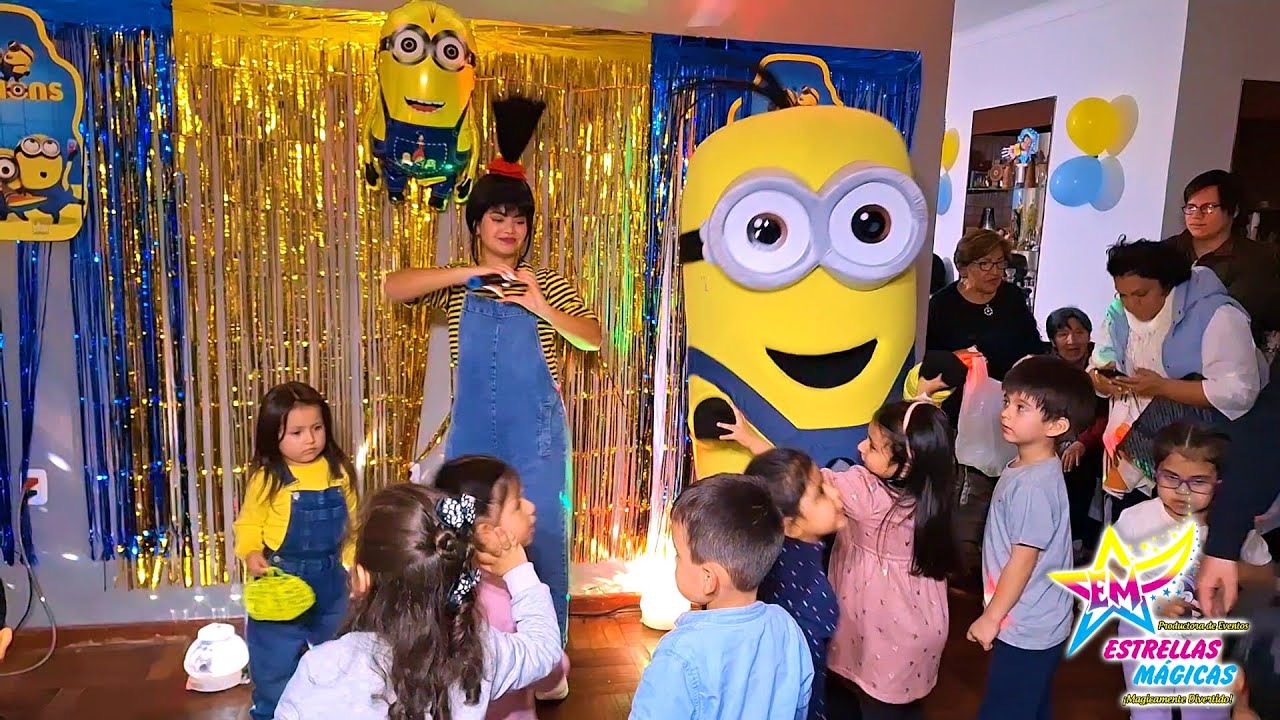 Show Infantil de Los Minions con Estrellas Mágicas - Mágicamente Divertido!!!