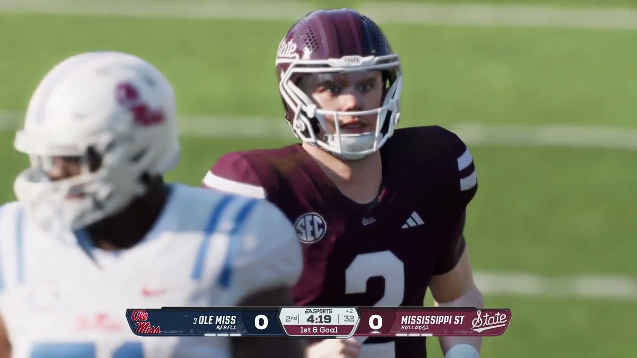 EA Sports College Football 26 Week 14 Ole Miss Rebels Vs MS State Bulldogs 