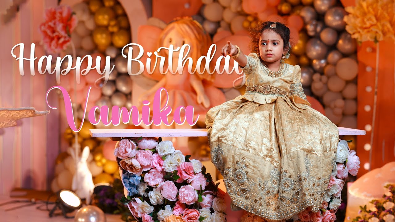 Vamika's Birthday Teaser || Leaf The Studio