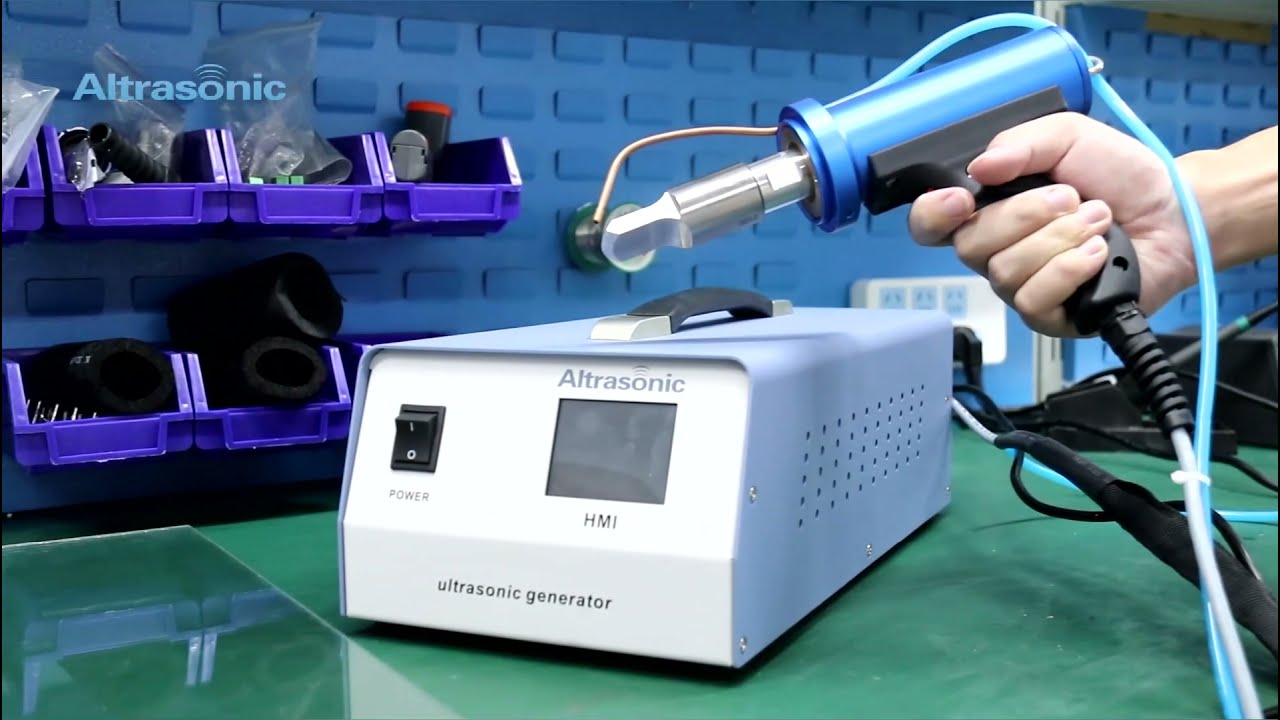 35kHz ultrasonic  spot welding machine for Non-woven sealing and cutting（HD）