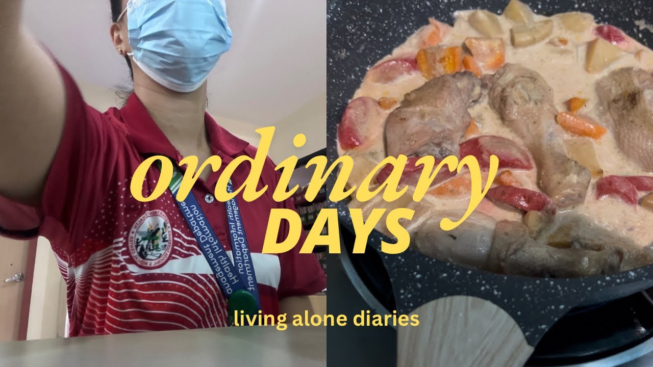 living alone in PH: late for work, applied for promotion again, days before undas [silent vlog] 🏥