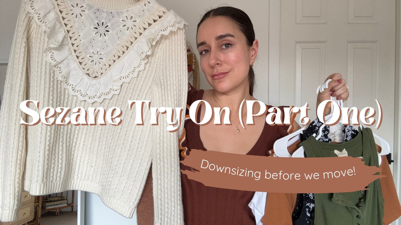 SEZANE TRY ON | Trying on pieces from my collection to downsize!