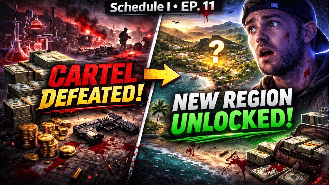 Cartel Is Losing Control… NEW REGION UNLOCKED 💀🔥 | Schedule I EP.11