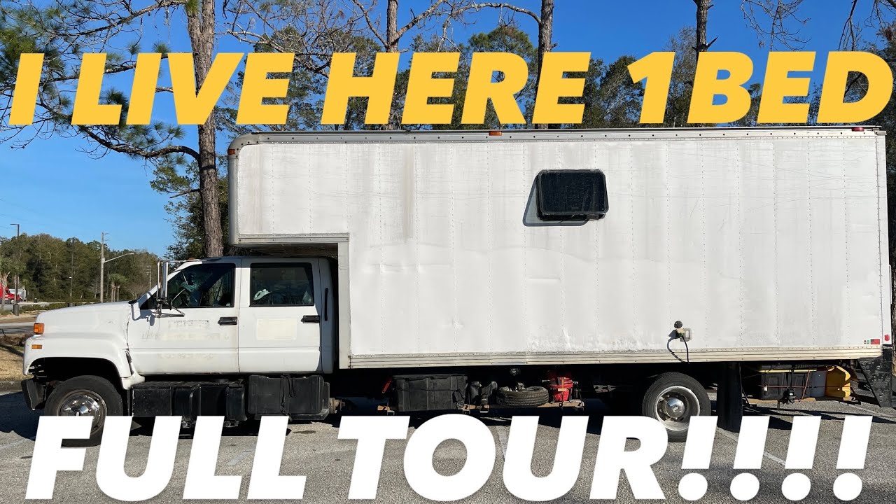 You Won't Believe This Box Truck Tiny Home | Full Tour!!