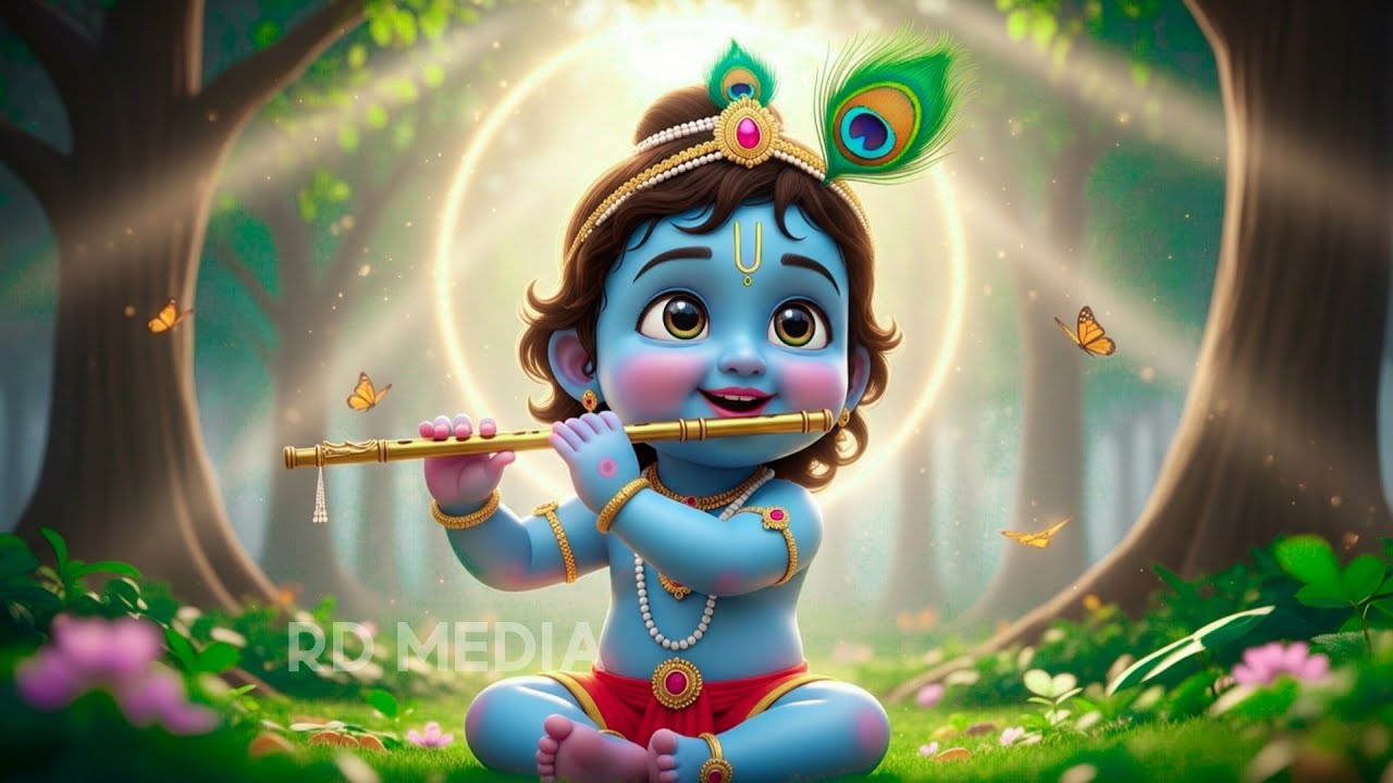 Choti Choti Gaiya, Chote Chote Gwal | छोटी छोटी गैया | #Little Krishna Bhajan - Krishna Bal Leela