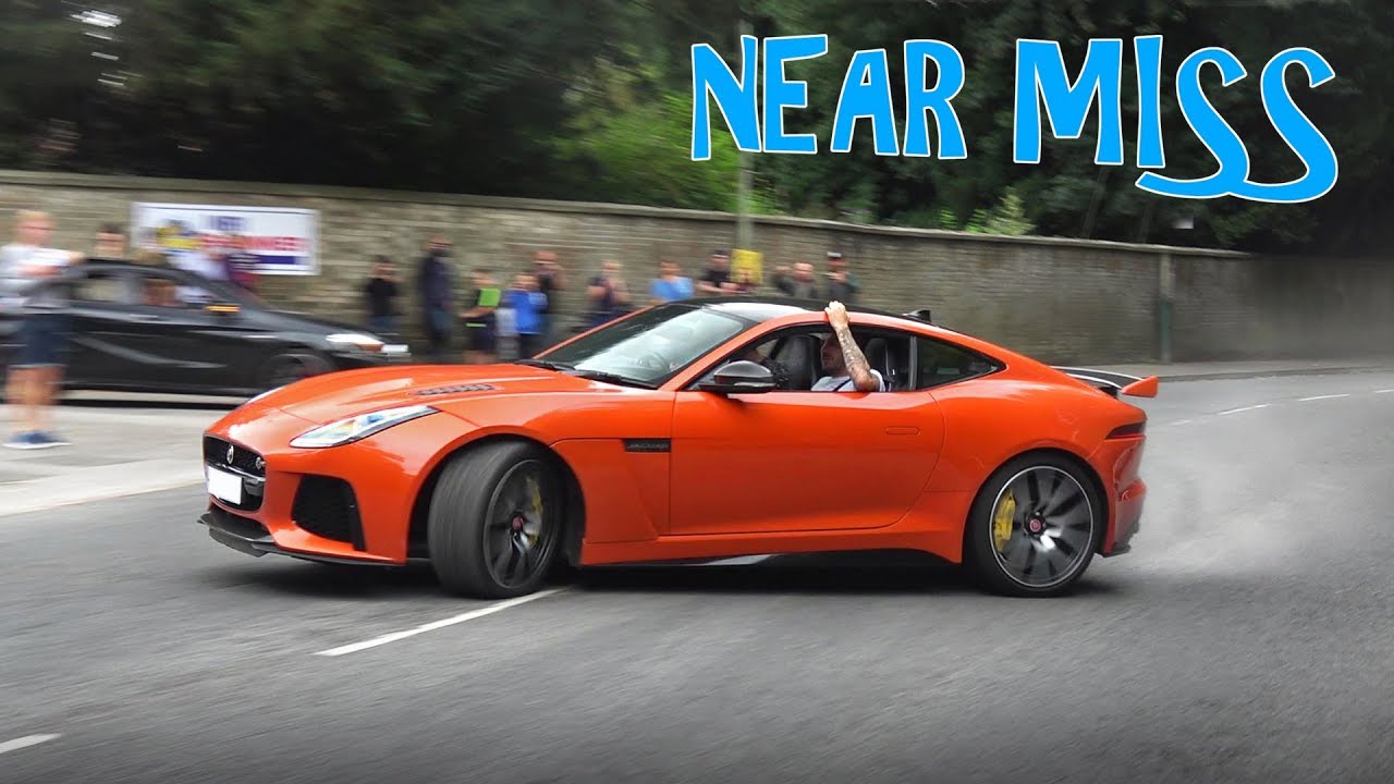 Supercars Leaving a Car Show - August 2018