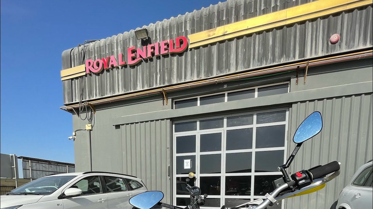 زيارة لوكالة رويال انفيلد -دبي- Royal Enfield