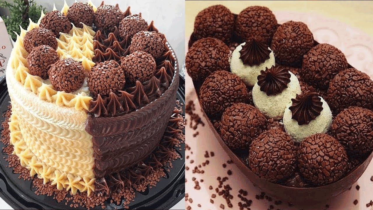 Dark & White Chocolate Cake Decorating Ideas | Satisfying Cake Videos | Top Yummy