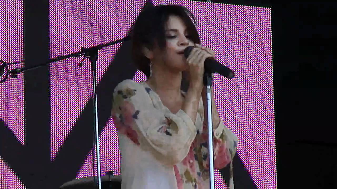 Live like there's no tomorrow - Selena Gomez Soundcheck in Argentina HD
