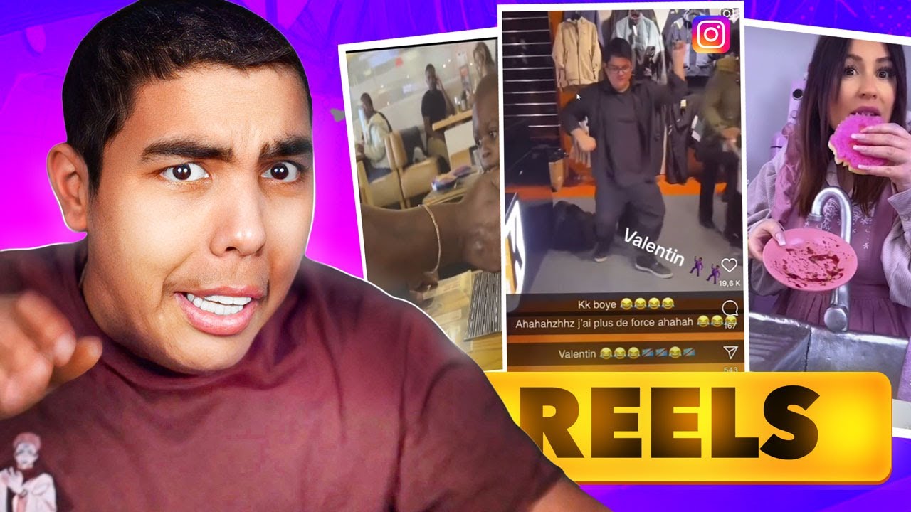 Je réagis aux Reels les plus fous du moment 📲 - REACT