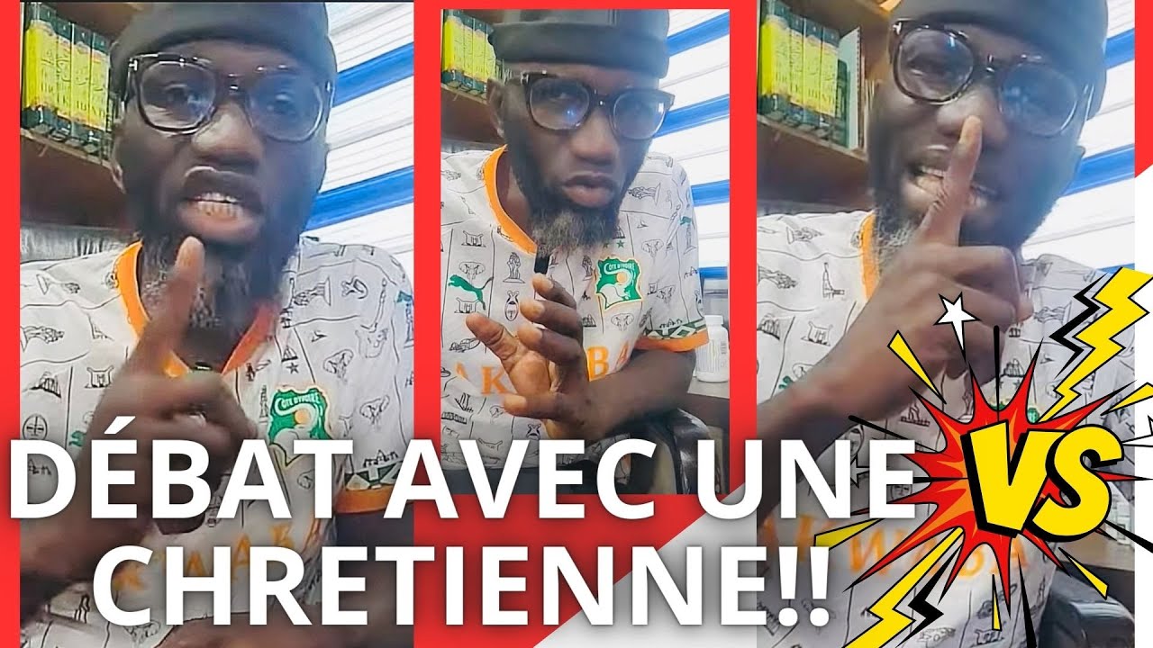 Oustaz Diane face à une chétienne qui accus3 l'Islam - DDR #oustazdiane