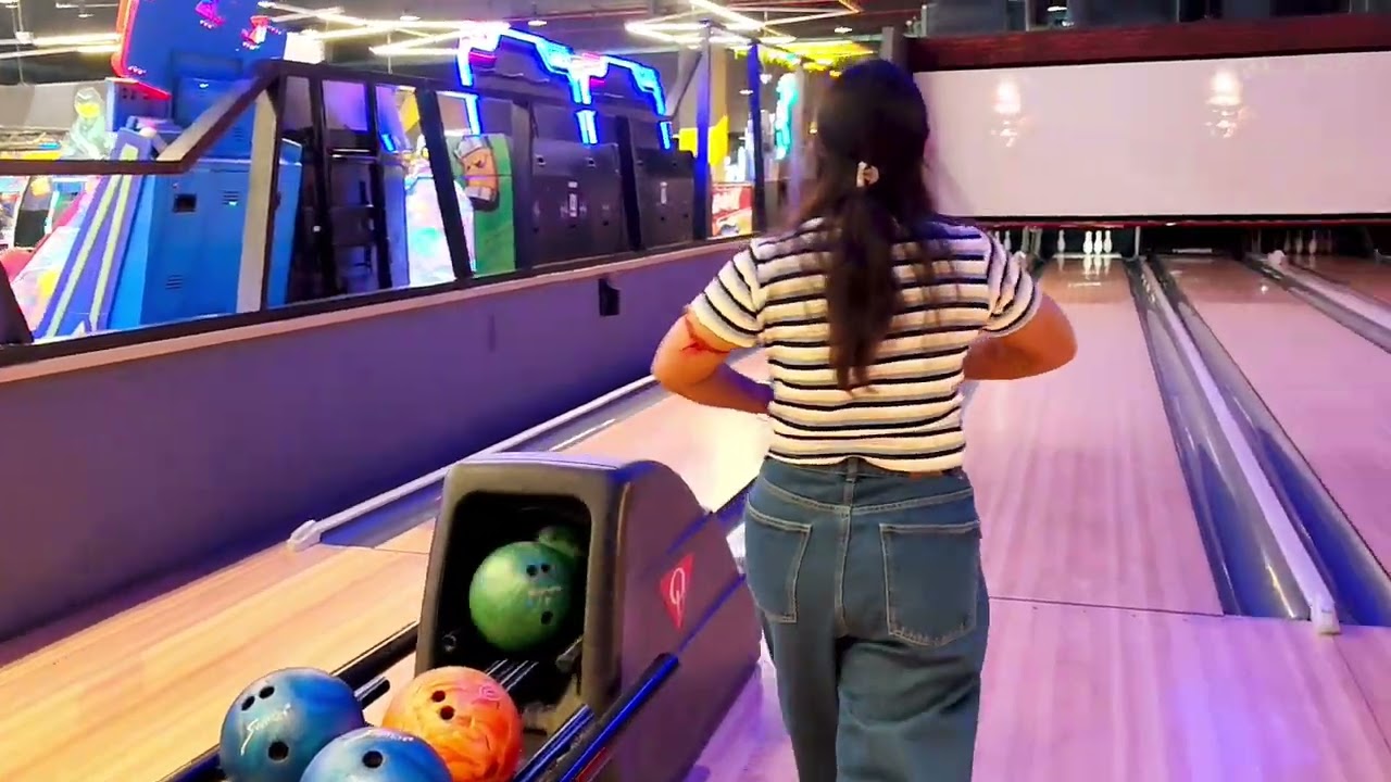Bowling at Shantiniketan Bangalore - Whitefield 