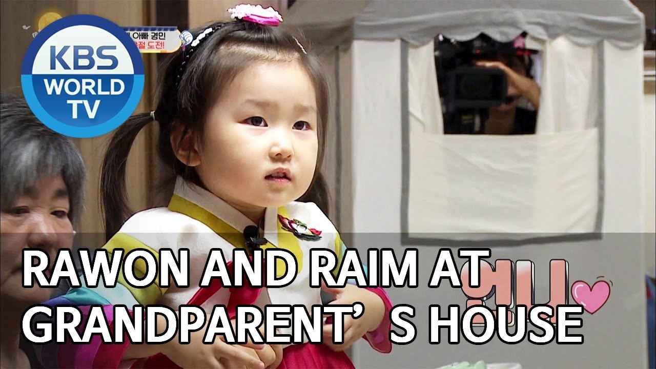 Rawon and Raim spending Chuseok at grandparent’s house [The Return of Superman/2019.09.22]