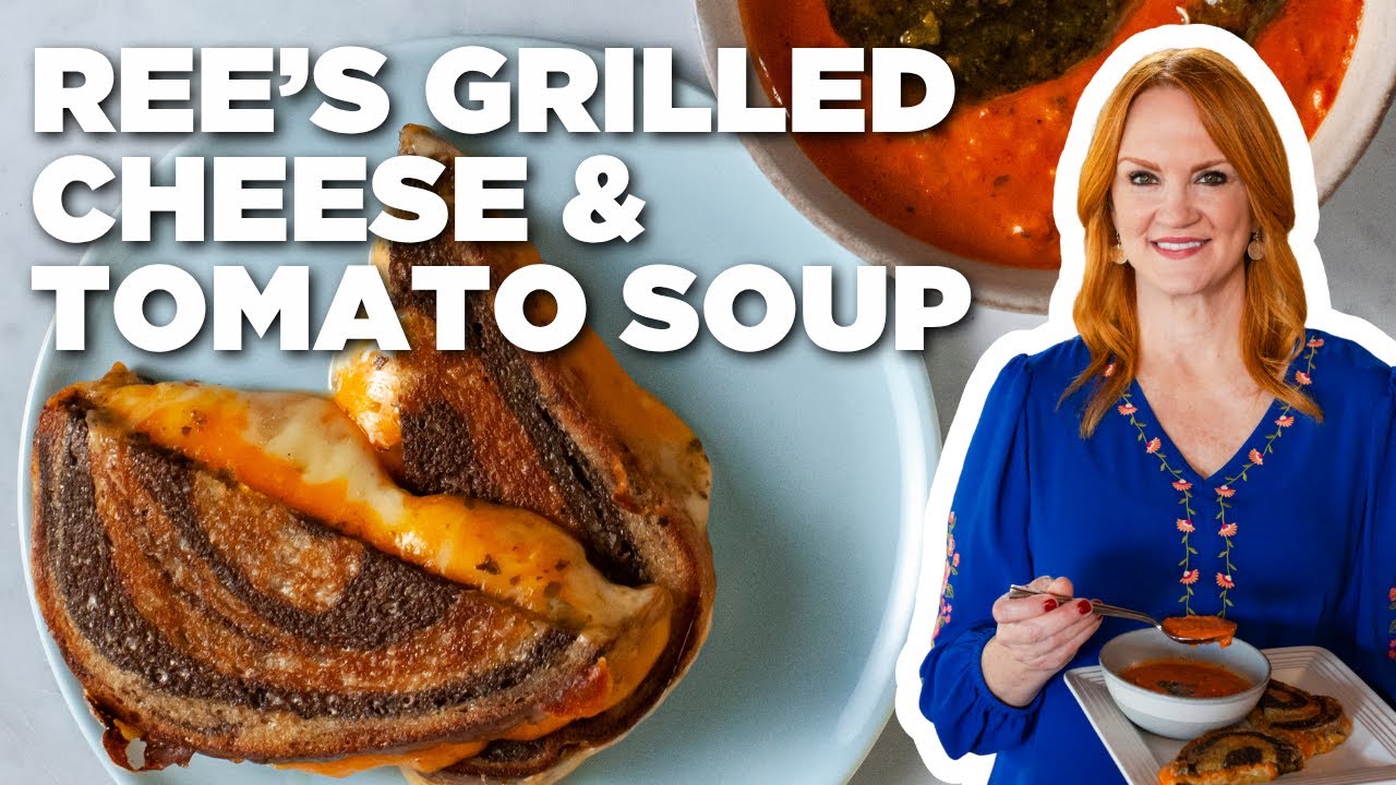 Ree Drummond's Grilled Cheese and Broiled Tomato Soup | The Pioneer Woman | Food Network