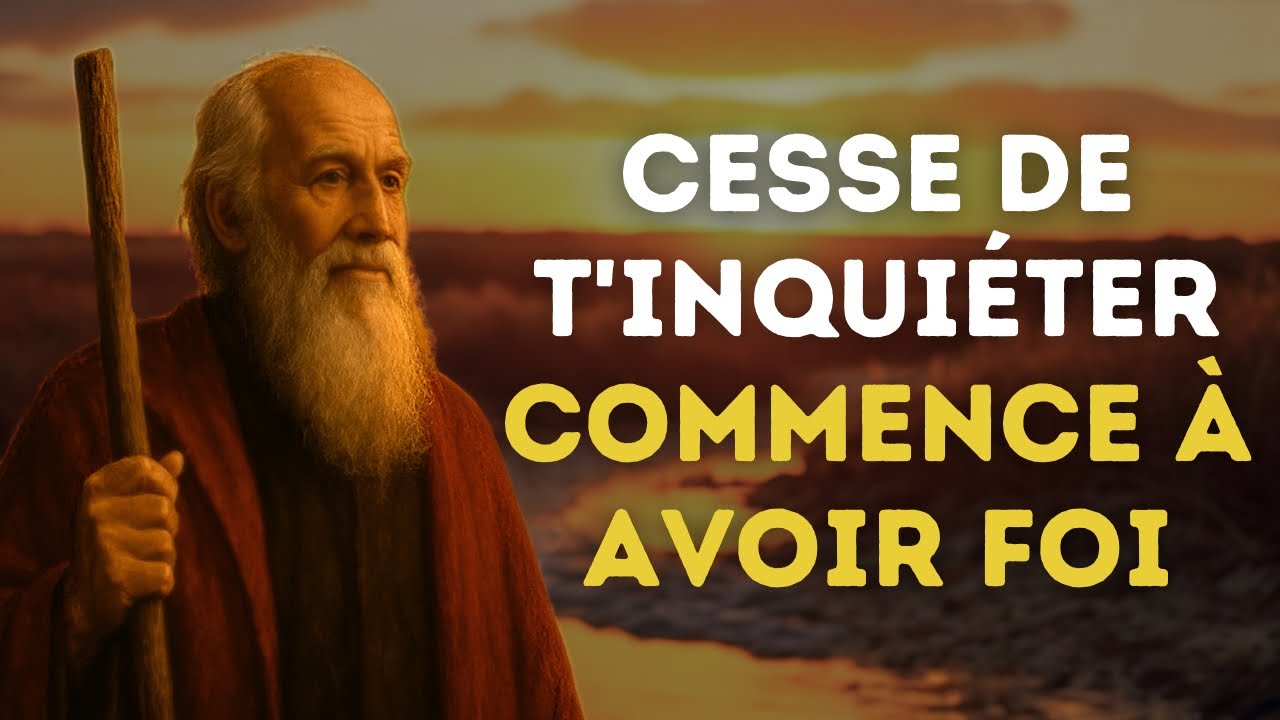 Pourquoi T'INQUIÈTE-TU autant ? APPRENDS à Te remettre à DIEU et Repose- toi