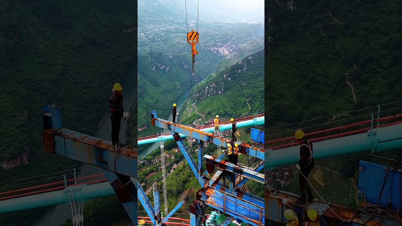 The Highest-Paid, Deadliest Bridge Job #foryou #ytshorts #didyouknow #knowledge #fyp