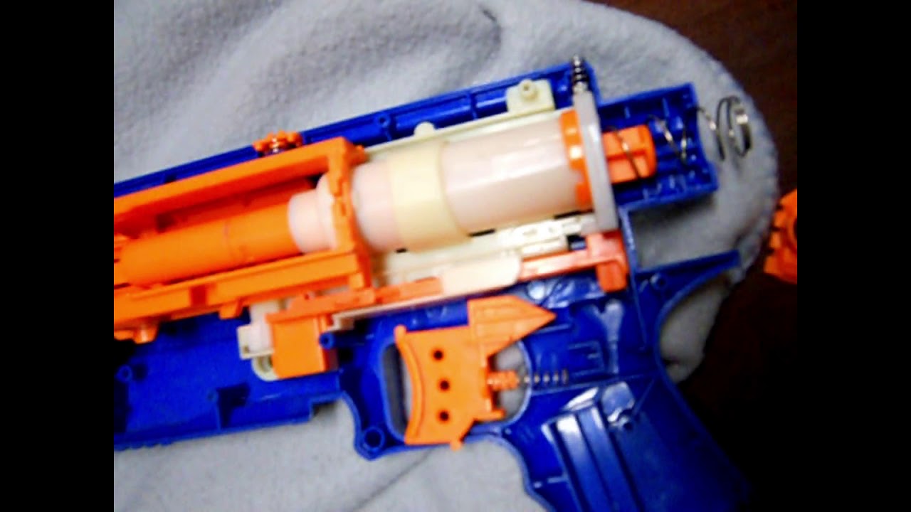 How to take apart a Nerf Rampage