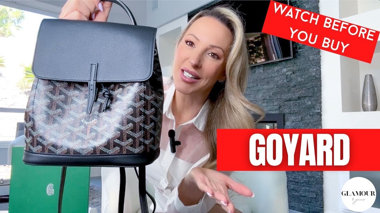 Is This Goyard Bag The Ultimate Backpack | Behind The Goyardardine Canvas
