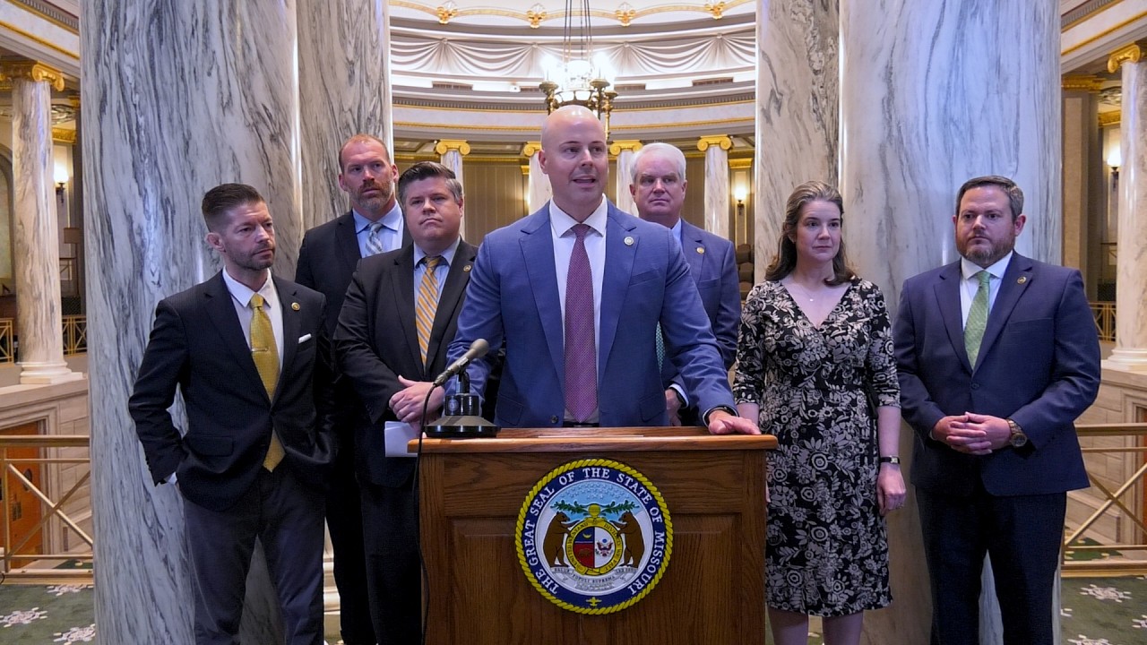 Missouri Senate Majority Caucus News Conference from April 16, 2026