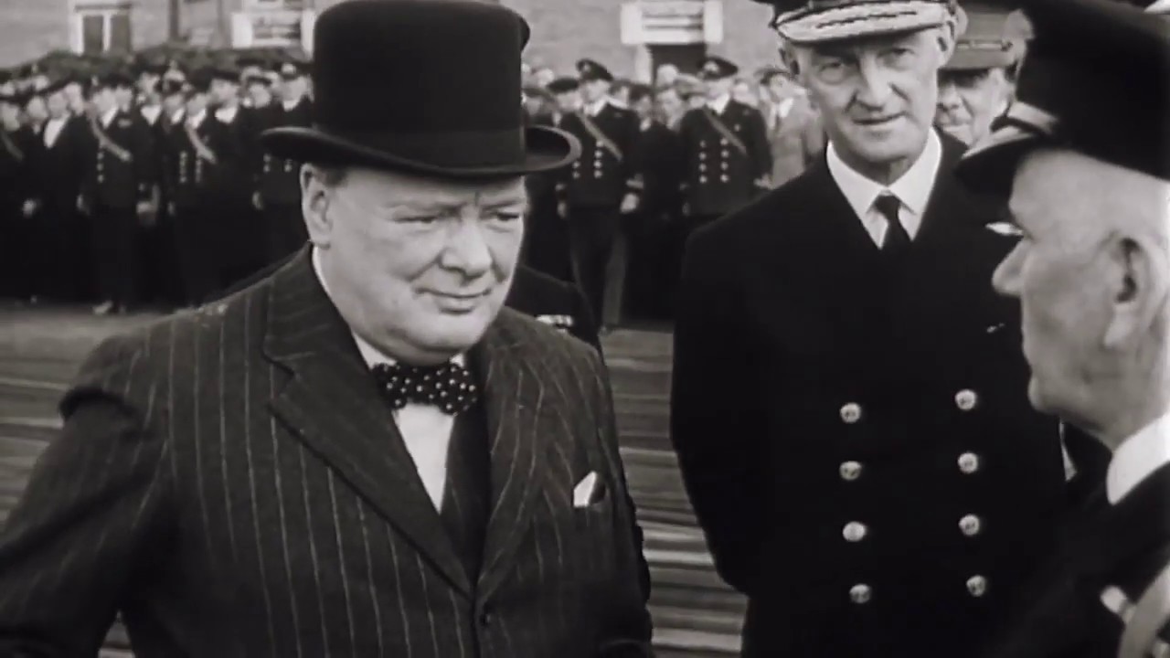 Winston Churchill & The Queen Mary