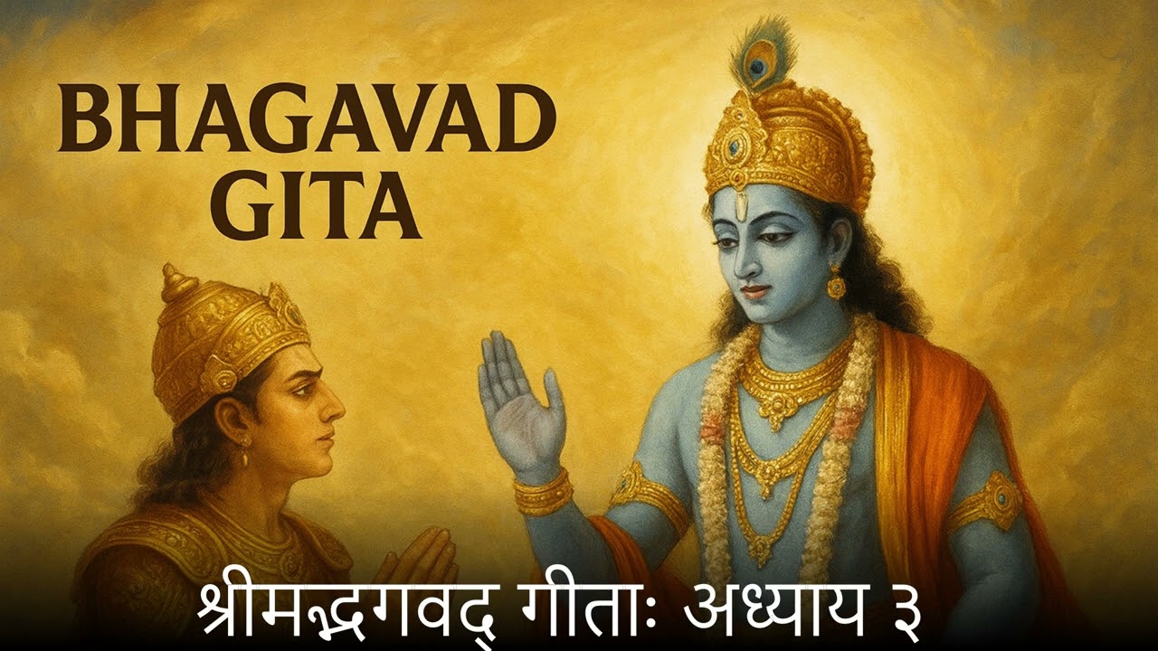 श्रीमद्भगवद्गीता अध्याय ३ नेपालीमा |  Shreemad Bhagwat Geeta Chapter 3 in Nepali